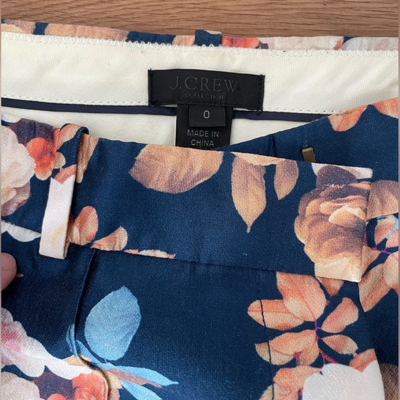 Floral JCrew Pants - Picture 3 of 4